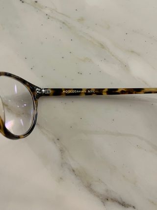 Montatura occhiali tartarugata