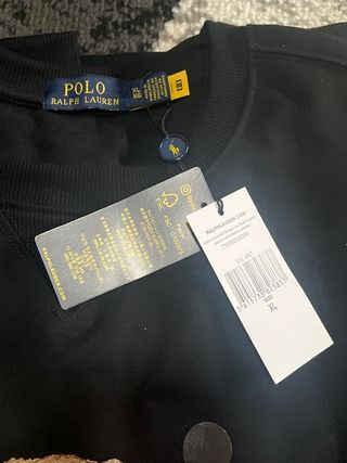 Sudadera Polo Ralph Lauren Oso Negro Xl