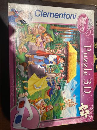 Puzzle 3D Clementoni Disney Blancanieves 104 pieza