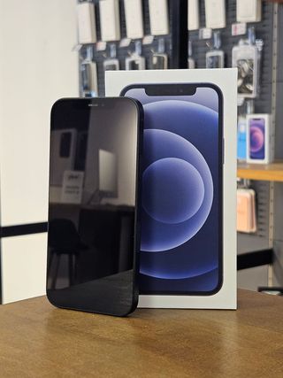 IPHONE 12 256GB NEGRO BATER. 100%