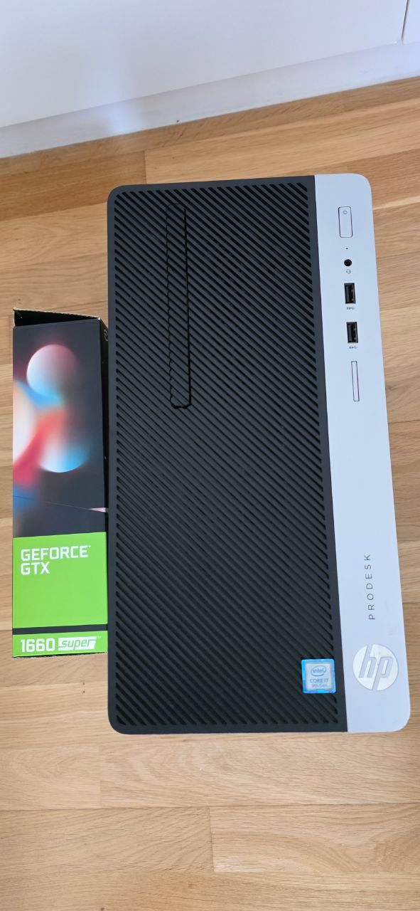 PC HP ProDesk i7 + GTX 1660 SUPER
