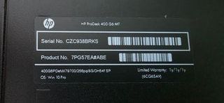 PC HP ProDesk i7 + GTX 1660 SUPER