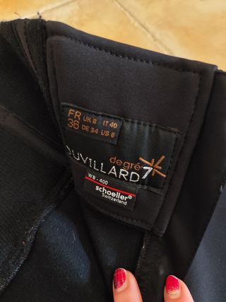 Pantalón de esquí Henri Duvillard Talla S de mujer