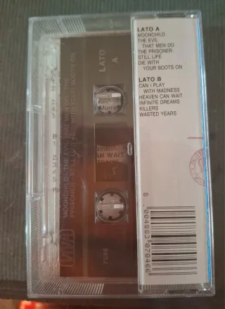 Cassette Iron Maiden Moonchild Rareza