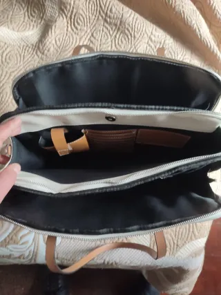 Bolso Parfois Beige y Marrón