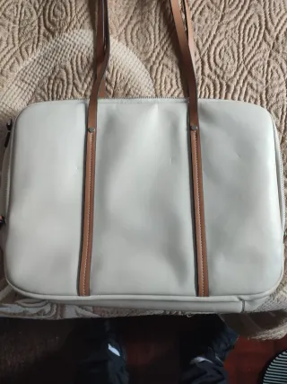 Bolso Parfois Beige y Marrón
