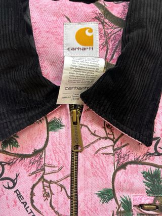 Chaqueta Bomber Carhartt RealTree Rosa Vintage