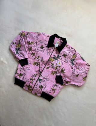 Chaqueta Bomber Carhartt RealTree Rosa Vintage