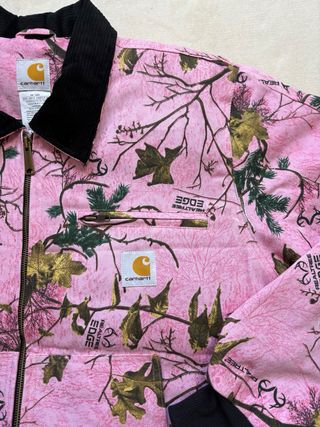 Chaqueta Bomber Carhartt RealTree Rosa Vintage