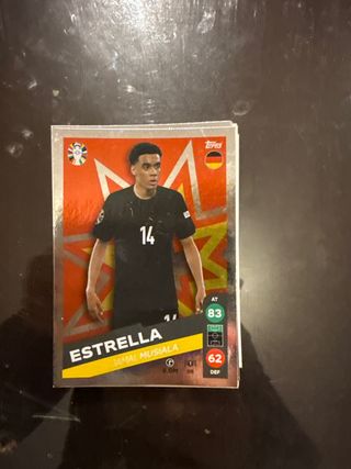 Carta Topps Jamal Musiala Estrella