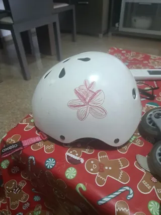 Patines en línea Rollerblade blancos y rosas