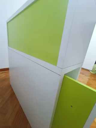 Cabecero IKEA FLAXA con estantería extraíble