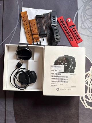 Reloj Deportivo Amazfit Stratos A1619 Negro