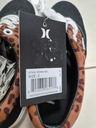 Bambas Hurley Animal Print Talla 33.5