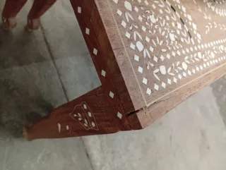 Juego de mesas de madera teca