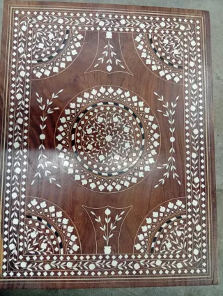 Juego de mesas de madera teca