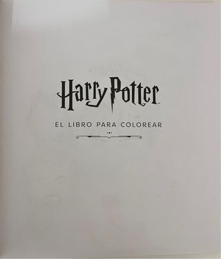 Harry Potter: El libro oficial para colorear