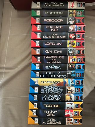 Colección Películas VHS Clásicas (Español)