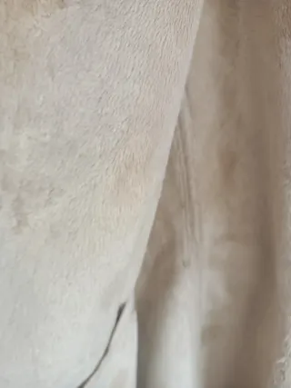 Chaqueta ante ecológica beige