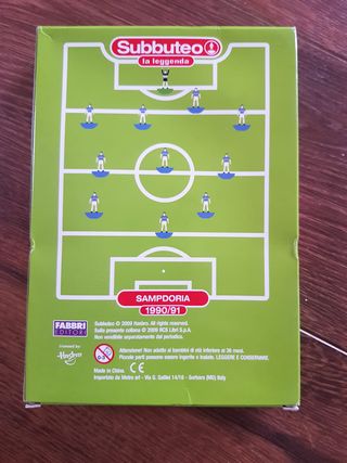 Subbuteo Leggenda - Sampdoria 1990/91