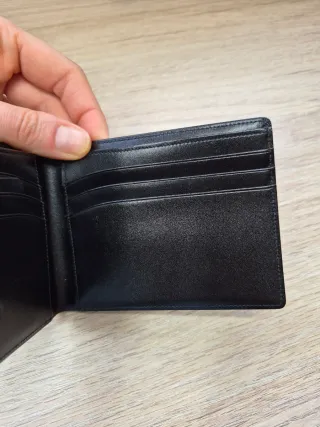 Cartera Montblanc Piel Negra Hombre