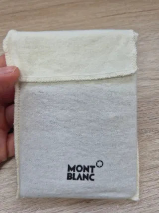 Cartera Montblanc Piel Negra Hombre