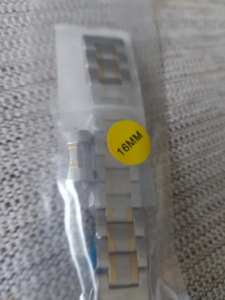 Correa de reloj bicolor 16mm