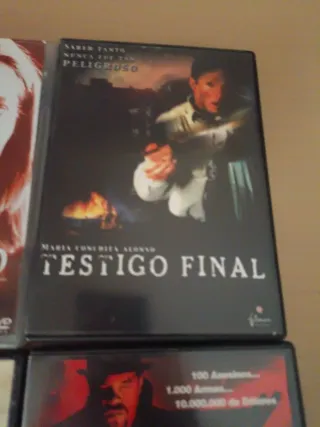 Lote 7 Películas DVD Acción/Aventura.