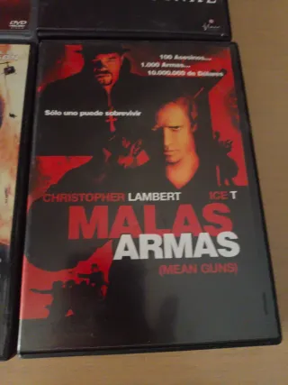 Lote 7 Películas DVD Acción/Aventura.