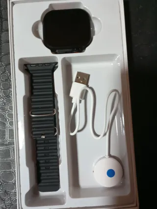 Smartwatch Gris y Negro