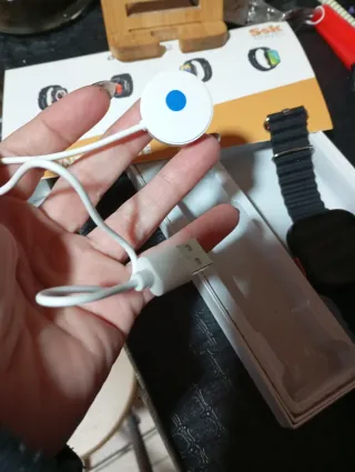 Smartwatch Gris y Negro