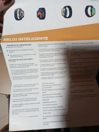 Smartwatch Gris y Negro