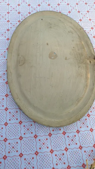 Prato Última Ceia em relevo de alumínio