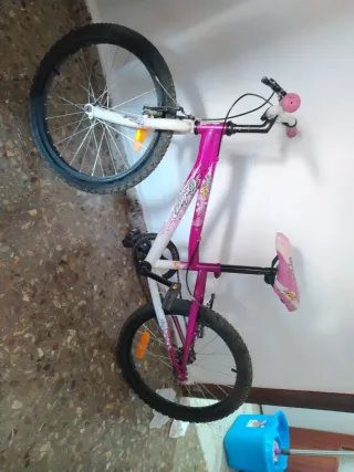 Bicicleta infantil rosa
