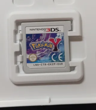 Videojuego Pokémon Y/X Nintendo 3DS RPG.
