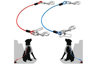 2 Cinture Sicurezza Auto per Cani