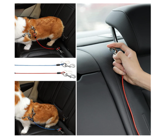 2 Cinture Sicurezza Auto per Cani