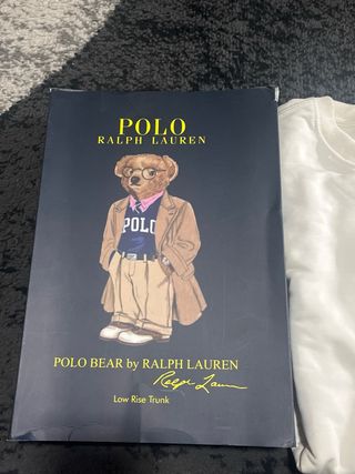 Sudadera Polo Ralph Lauren Oso Beige Talla XL