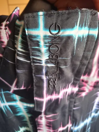 Giacca da sci con fantasia geometrica retroriflett