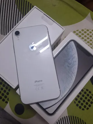 iPhone XR blanco
