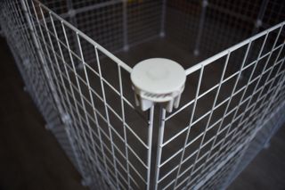 Parque para roedores blanco