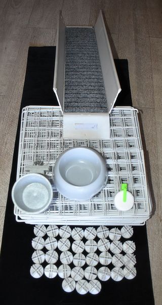 Parque para roedores blanco