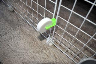 Parque para roedores blanco