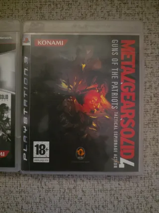 Pack Metal Gear Solid PS3 HD Collection