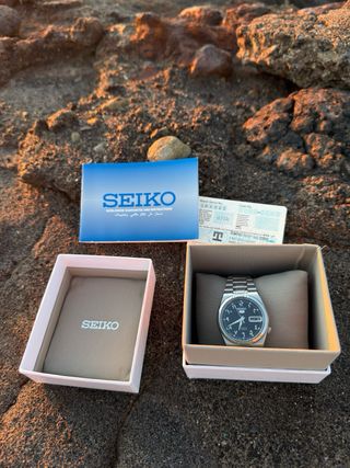 Seiko 5 Automático Arábico | Open back | Full set