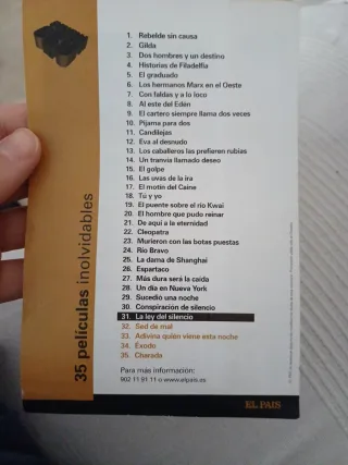 Colección 35 Películas Clásicas El País DVD