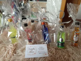 Botellitas variadas alcohol