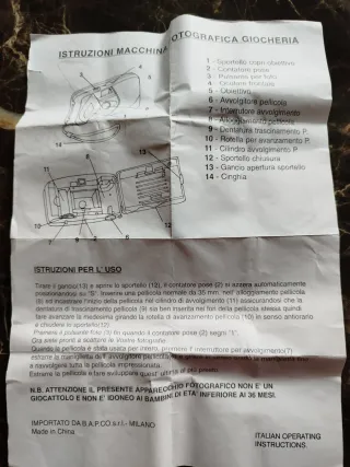 Macchina fotografica FotoCLIK Giocheria