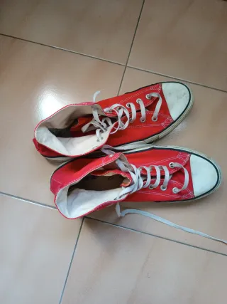 Converse All Star Rojas Talla 45