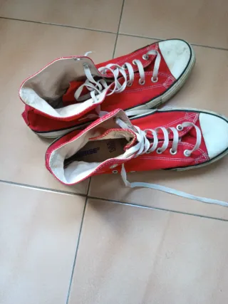 Converse All Star Rojas Talla 45